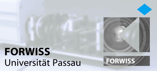 Logo Forwiss der Universität Passau Logo Forwiss der Universität Passau